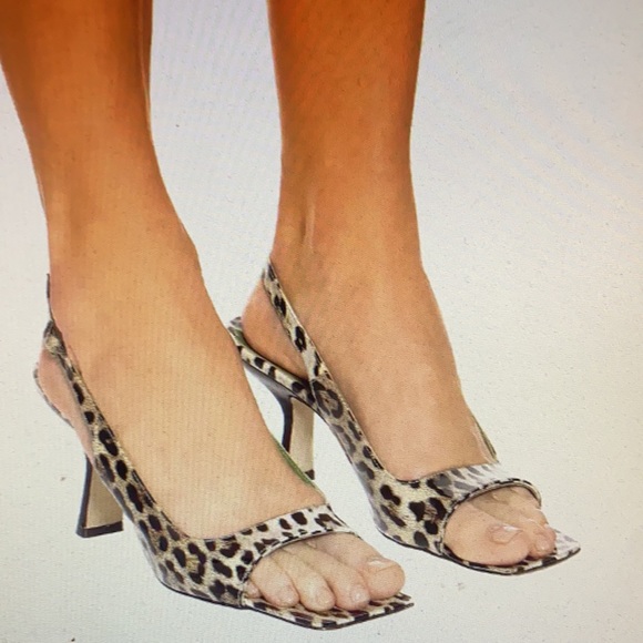By Far Lopez animal print sling backs Size 39 - Picture 7 of 8